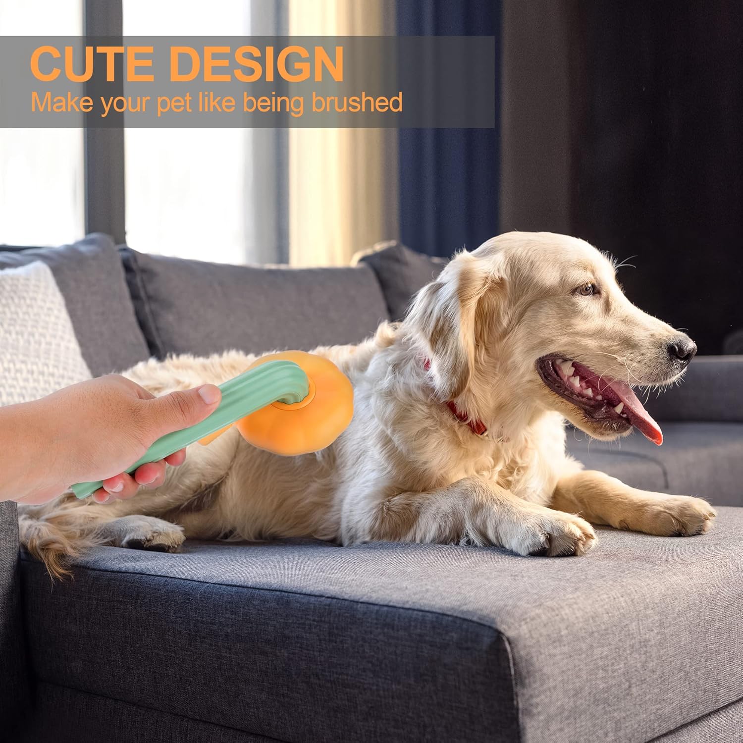 Furloo Self Cleaning Slicker Brush