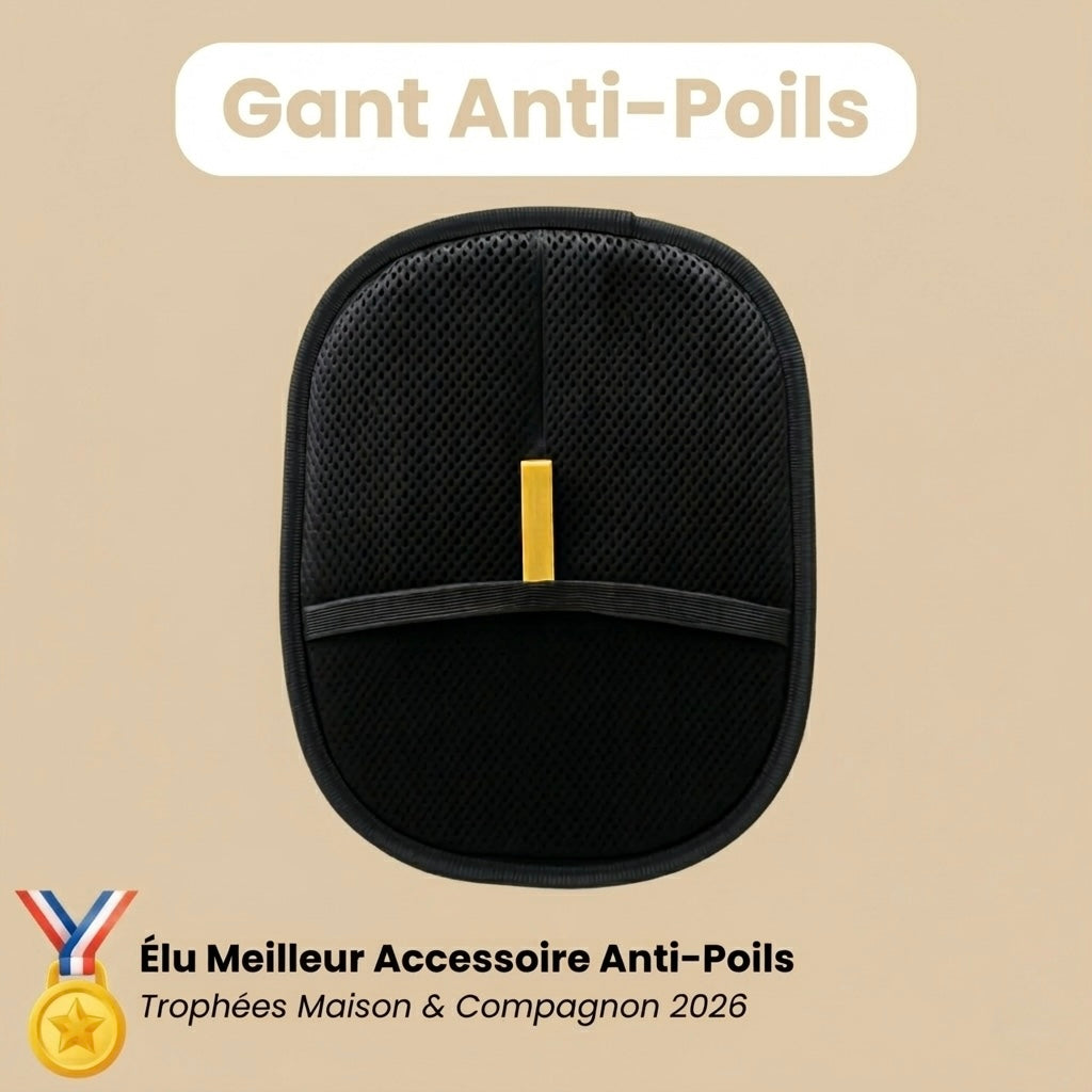 Furloo Gant d'épilation réutilisable et lavable